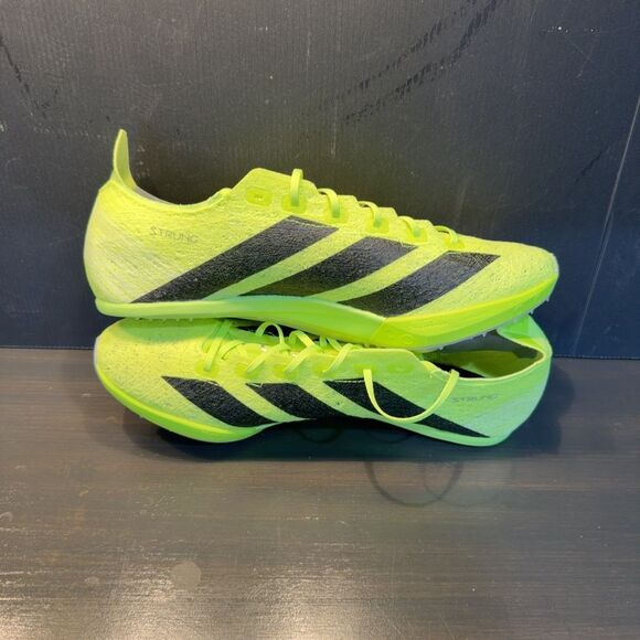 Size 7 - adidas Adizero Prime SP 3 Strung Lucid Lemon Black - Picture 5 of 8